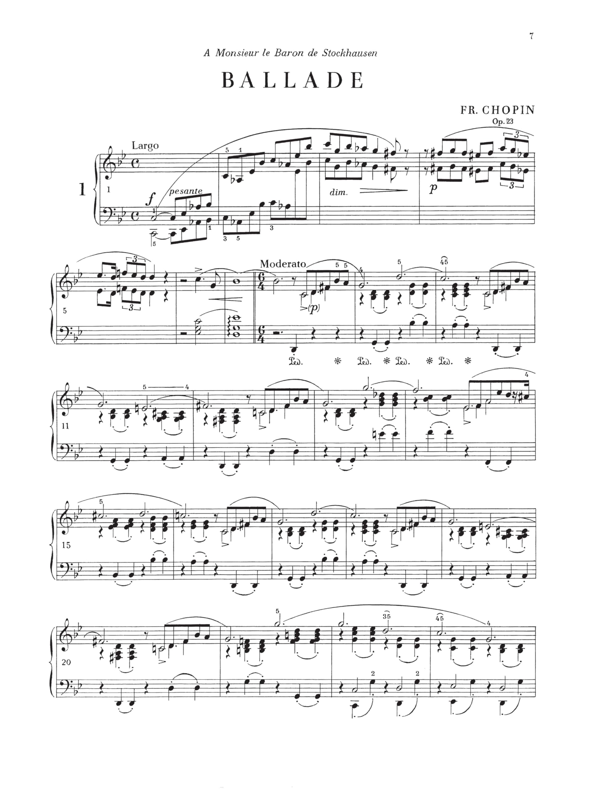 Ballades: Chopin Complete Works Vol. III (Chopin Complete Works, 3)