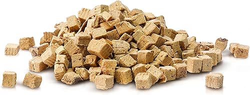 Miniatura 3 de Caledon Farms Mini Trainers - Golosinas liofilizadas de hígado de res para perros sin granos, sin gluten, sin aditivos, colores ni conservantes,