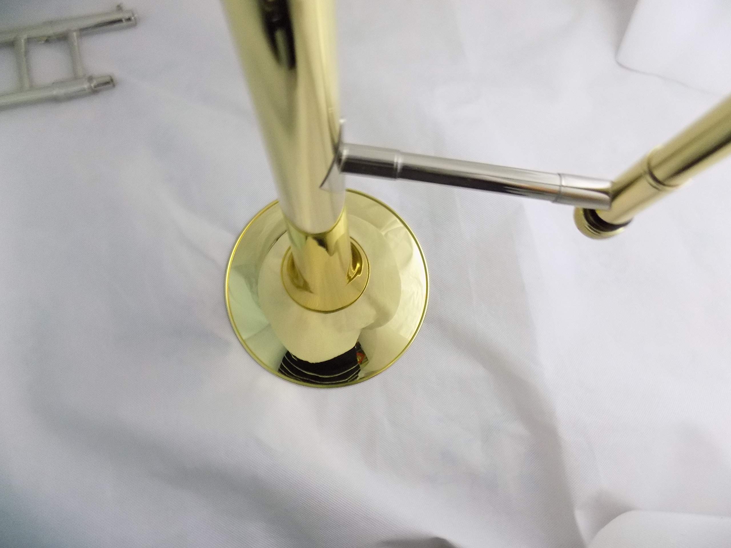 Amazon | Bb ピストン/スライド トロンボーン イエロー 真鍮ボディ カ