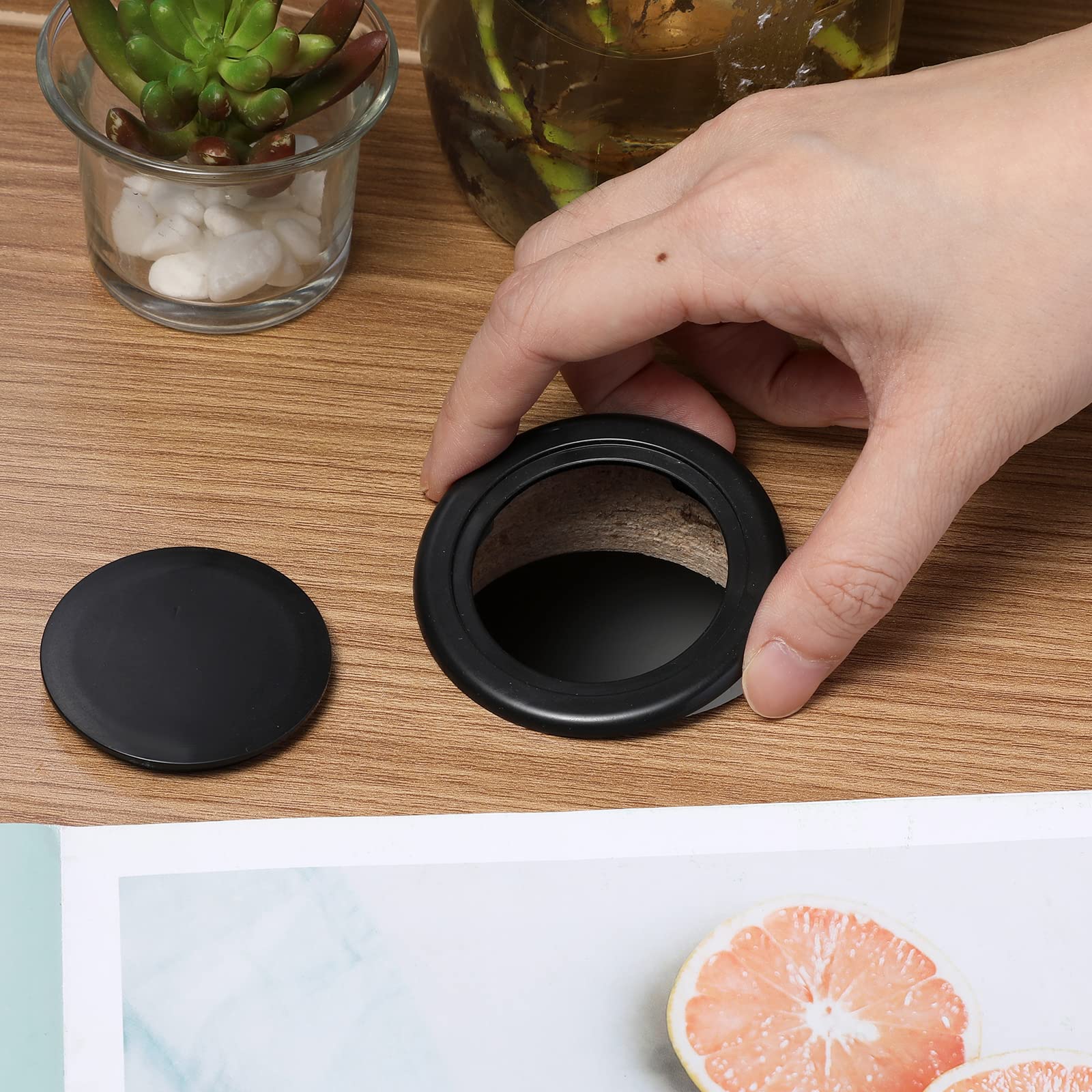 Lbgwp60-2 Ensembles Capuchons Et Anneau Pour Trou De Table De Patio, 5