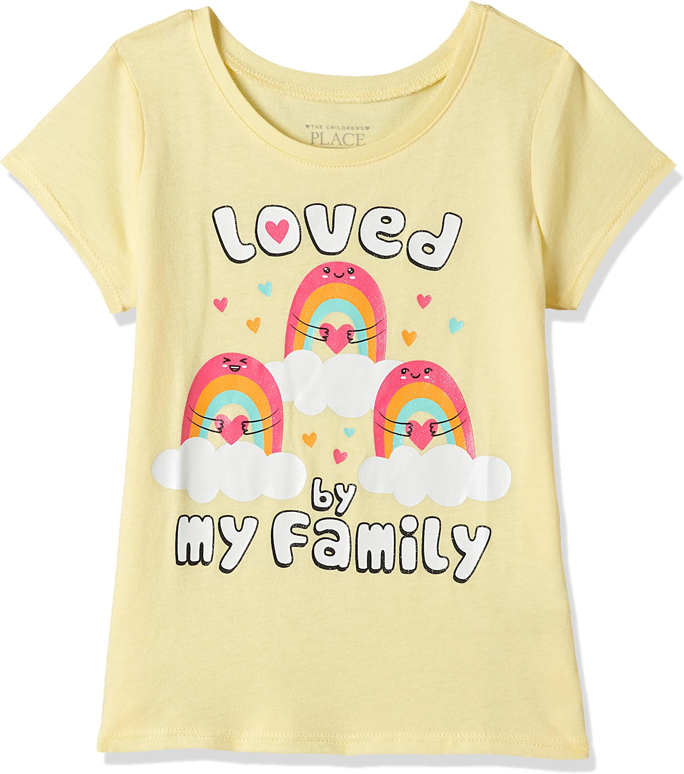 The Children's PlaceGirls JA MY FAMILY T-Shirt (pack of 1)