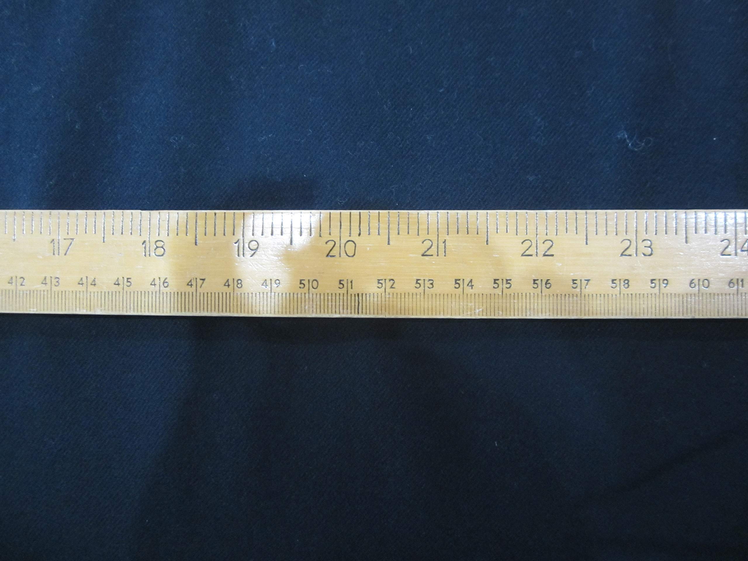 Peter Horton Textiles .100% Wool Flannel.5770.Dark Navy. Quality Wool Fabric Suitable for Suiting, Skirts, Trousers and Jackets.150cm x 50cm so 1 Meter= 2 Units