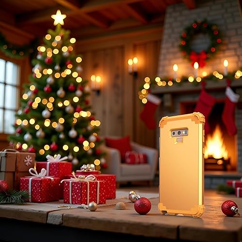 Miniatura 5 de IDweel3 en 1 Funda para Galaxy Note 9, funda duradera para Note 9, a prueba de golpes, delgada, híbrida, resistente, protección de policarbonato