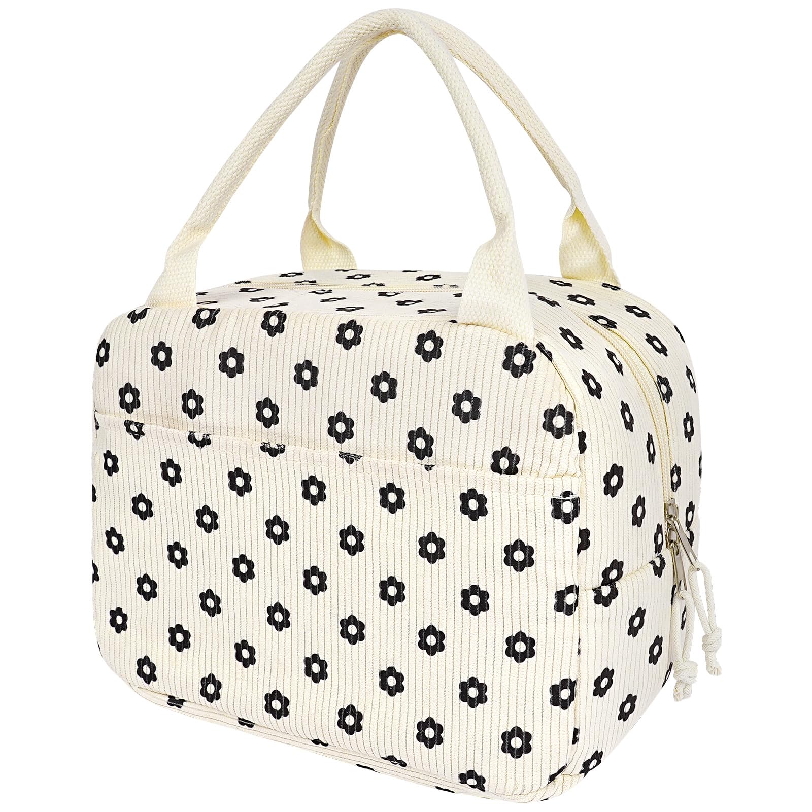 Ainiv 9.3L Lunch Bag for Women, Large Capacity Corduroy Insulated Lunch Bag — image 1