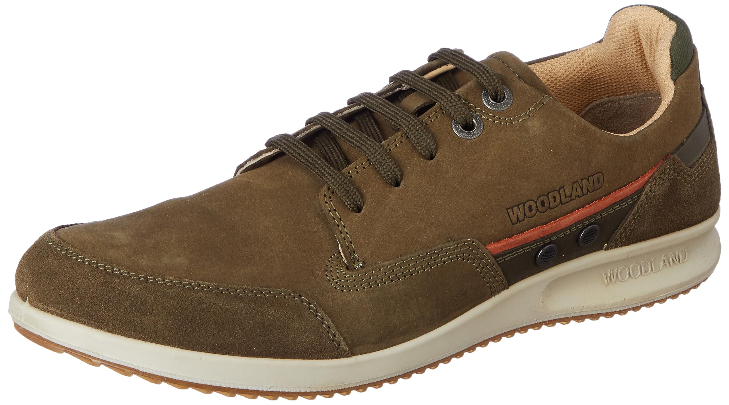 Woodland Mens Green Leather Casual Shoe-7 UK 41 EU (GC 3721120) (B0B9LNXRFG) Amazon Price History, Amazon Price Tracker