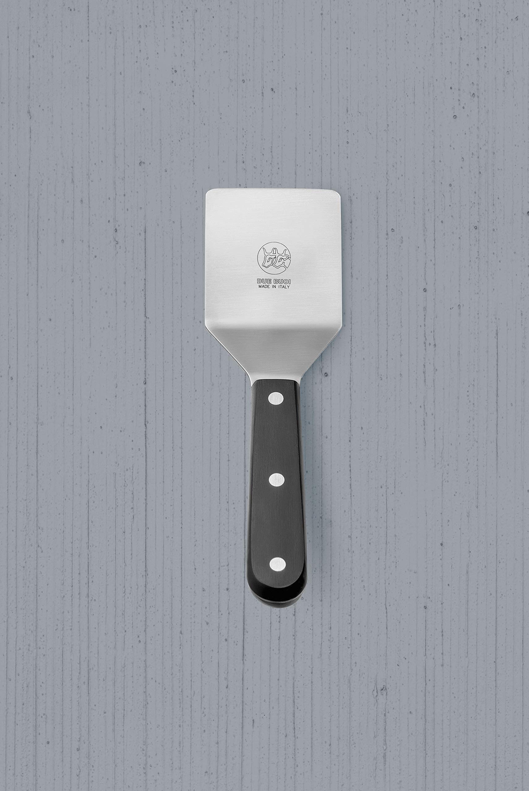 DUE BUOI Small Square Flexible Spatula - Blade 2.56\" X 2.56\" - Solid...