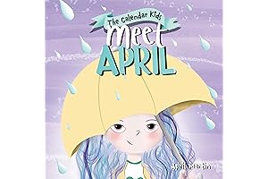 Kids Calendar Books: Meet April