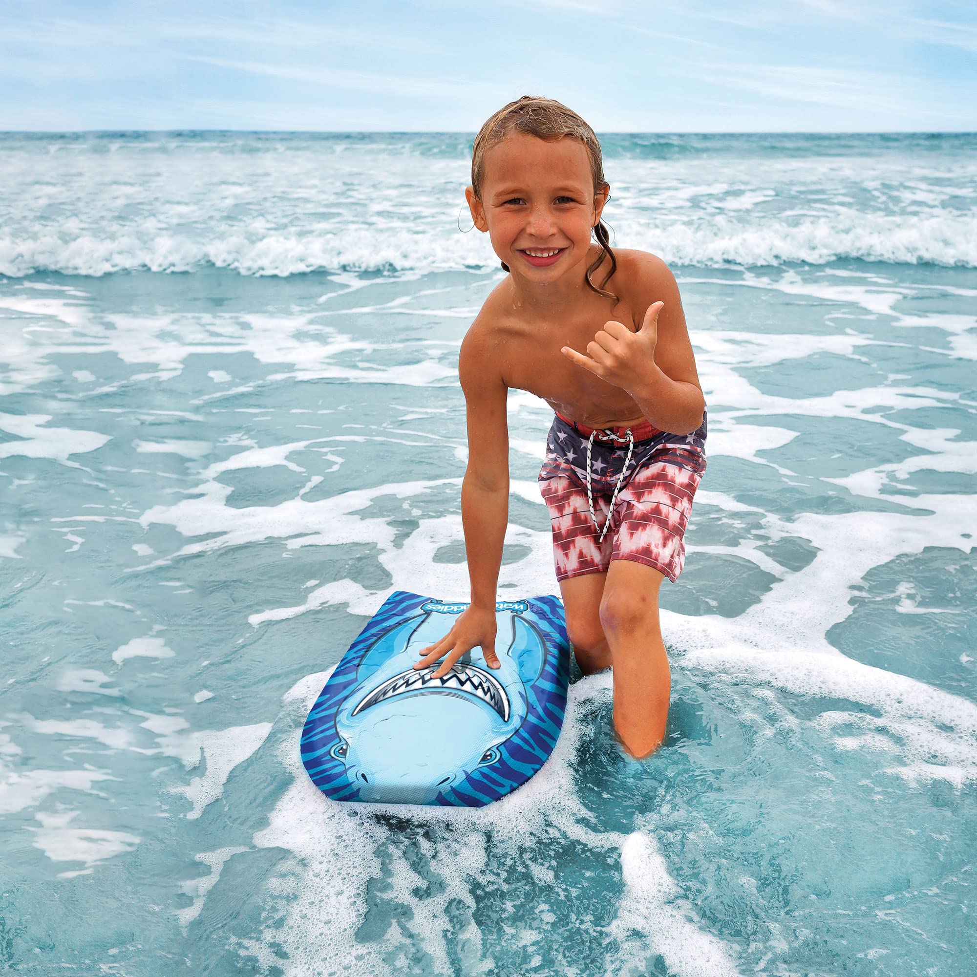 Water Buddies Mini-Bodyboard, 55,9 cm, Schaumstoff, wachsfrei, weich, für Erwachsene und Kinder Aller Niveaus, 2 Stück