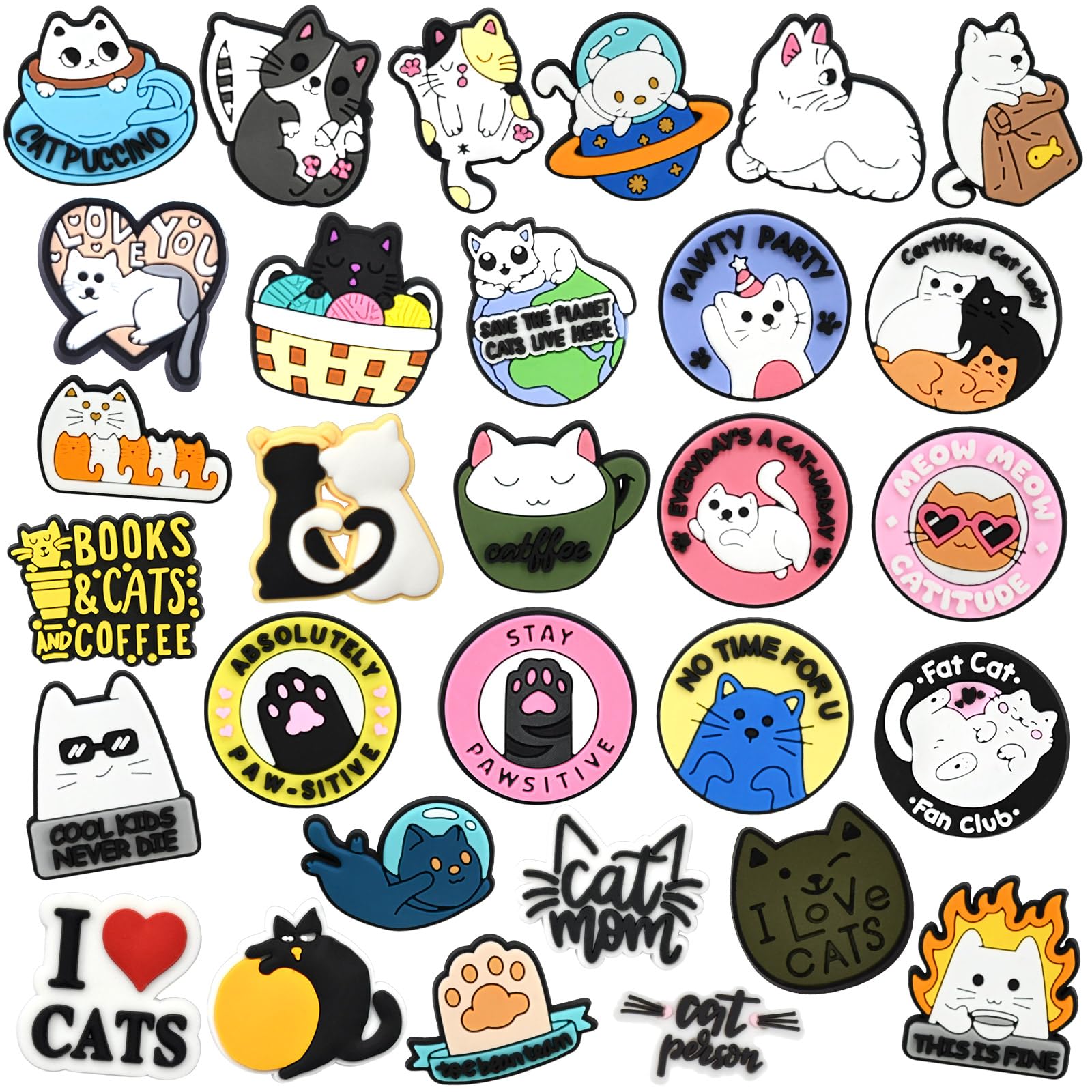 Cute Pins Bulk,Funny Backpack Pin Lapel Badge Pins Set for Jackets,Hats