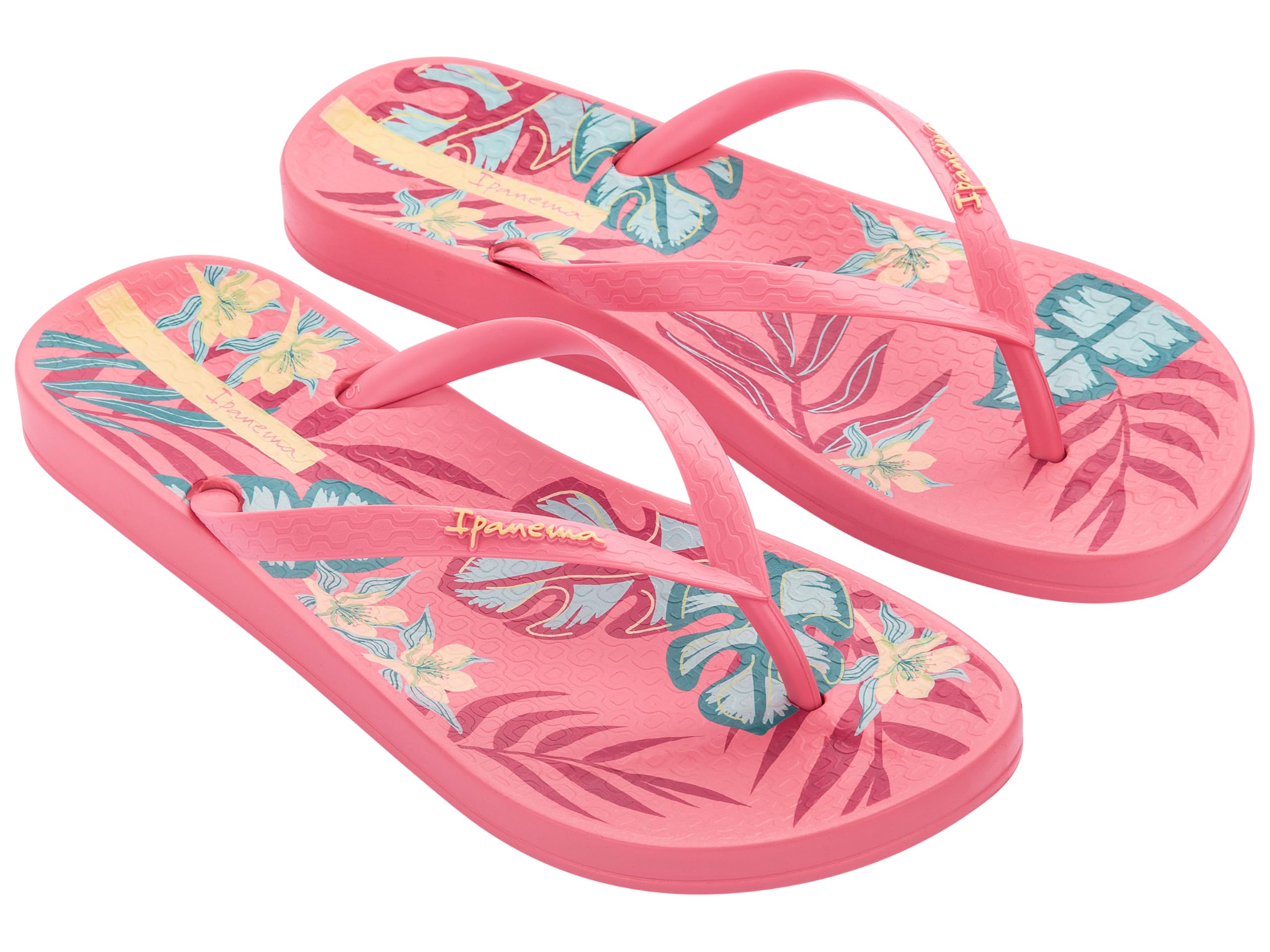 Ipanema Anat Temas XVI FEM Women's Flip Flops, Pink/Yellow, 39 EU