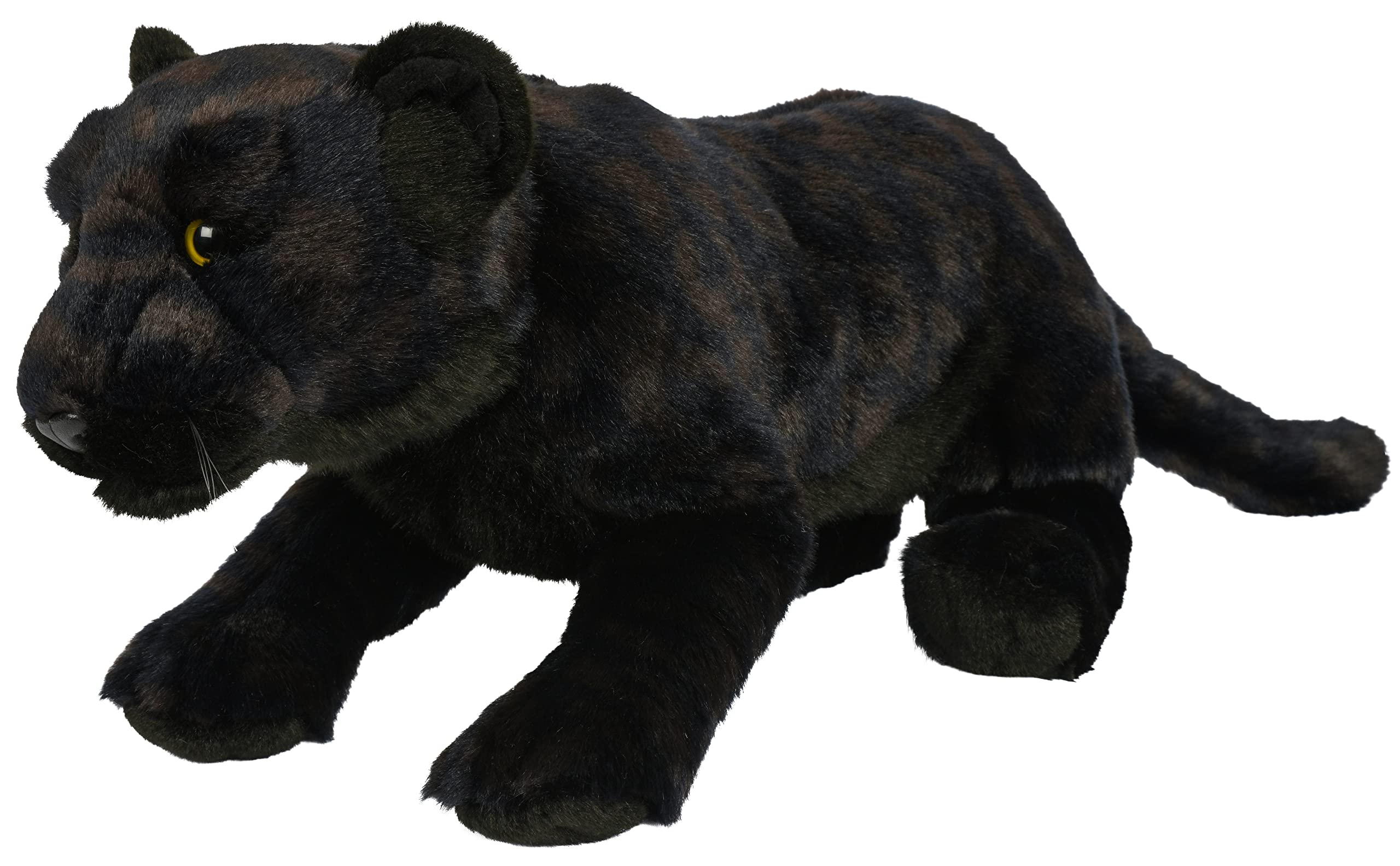 Uni-Toys - Pantera Negra tumbada - 44 cm (Longitud) - Peluche de Peluche