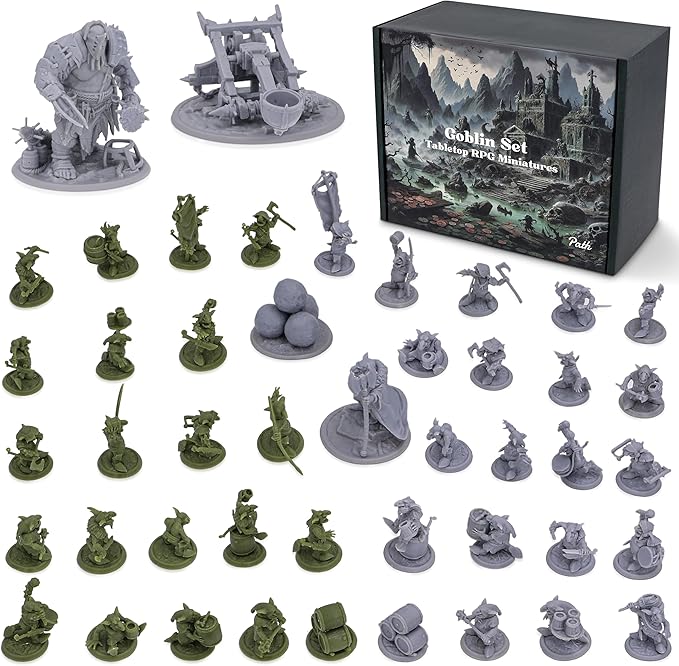 Styx: Knivarnas Greed fördröjt, ny datum fastställt för 2026 6 815lWaZcStL. AC SX679 Path Gaming Fantasy Goblins Set – 46 Unpainted 28mm Figures for DND Miniatures for Dungeons & Dragons, RPG Miniatures, Bulk Tabletop DND Monster Figures for D&D Games