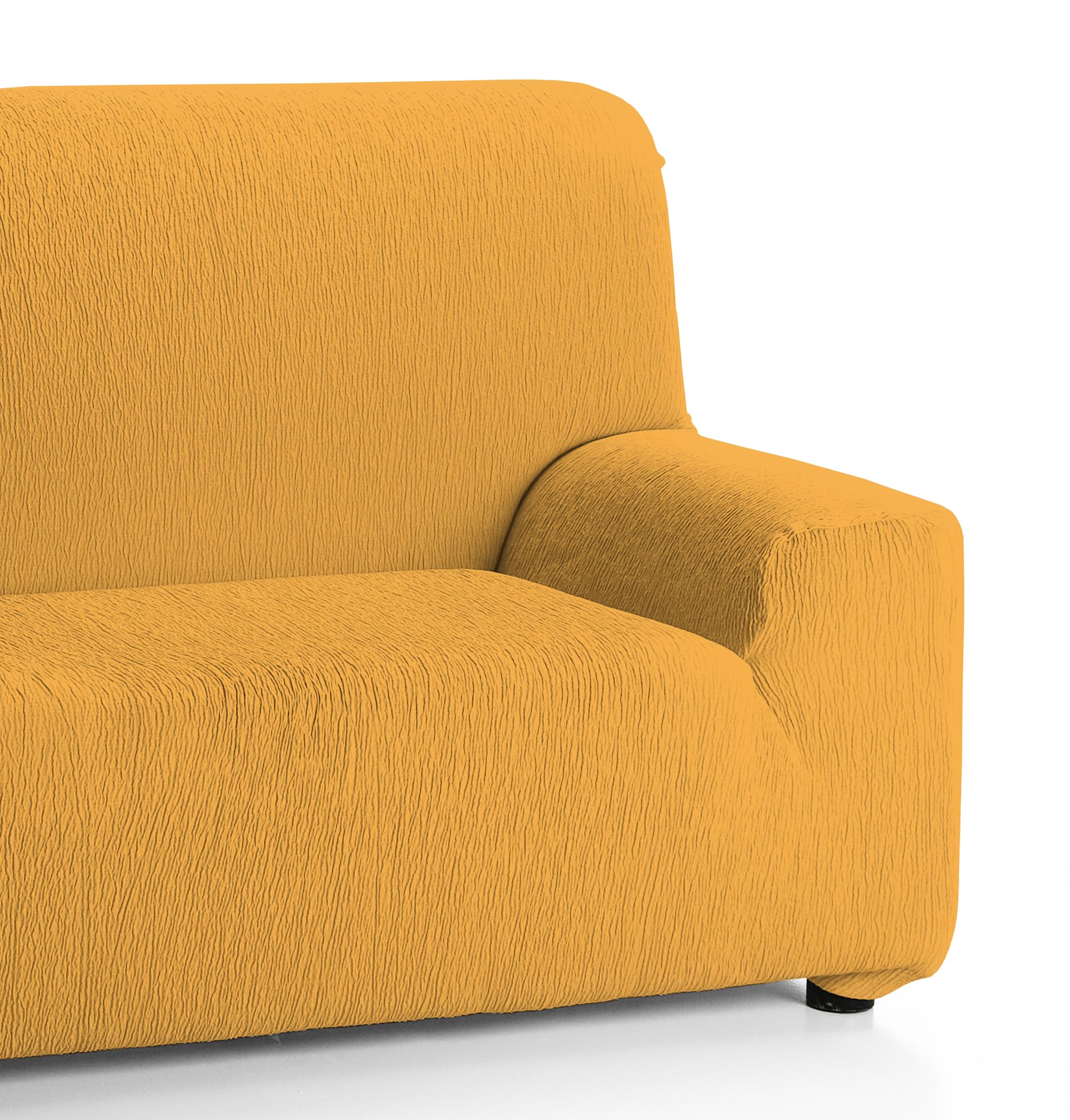 Martina Home 3 Seater Stretch Sofa Cover, Fabric, Gold, 3 Plazas (170 a 220 cm)