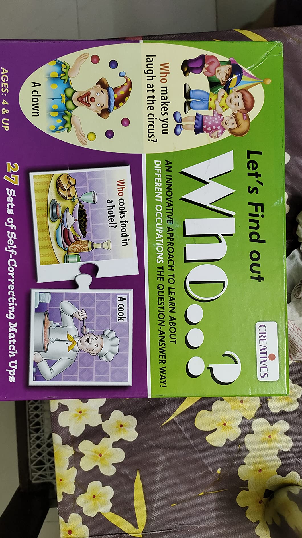 Buy Creative's Let's Find Out-Who | WH Question Series | Self ...