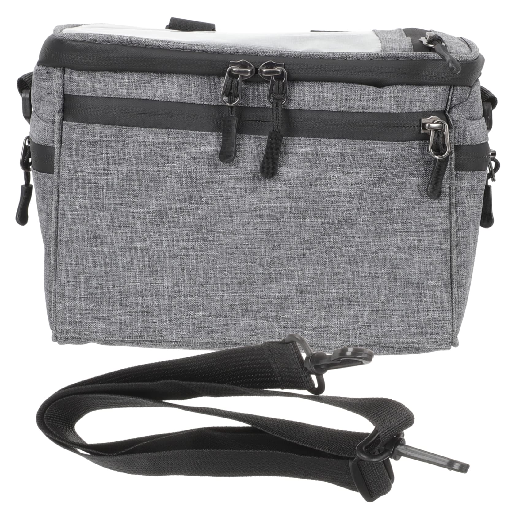 Anneome Borsa Da Manubrio Per Bicicletta Per Cellulare Portabottiglie Portaoggetti Portatile Tasche in Rete Accessorio Per Mountain Bike