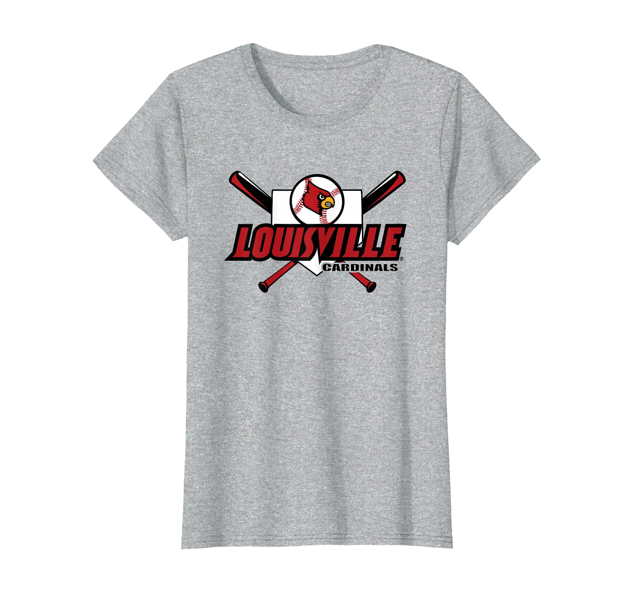 Louisville Cardinals Baseball Bats Officially Licensed T-Shirt