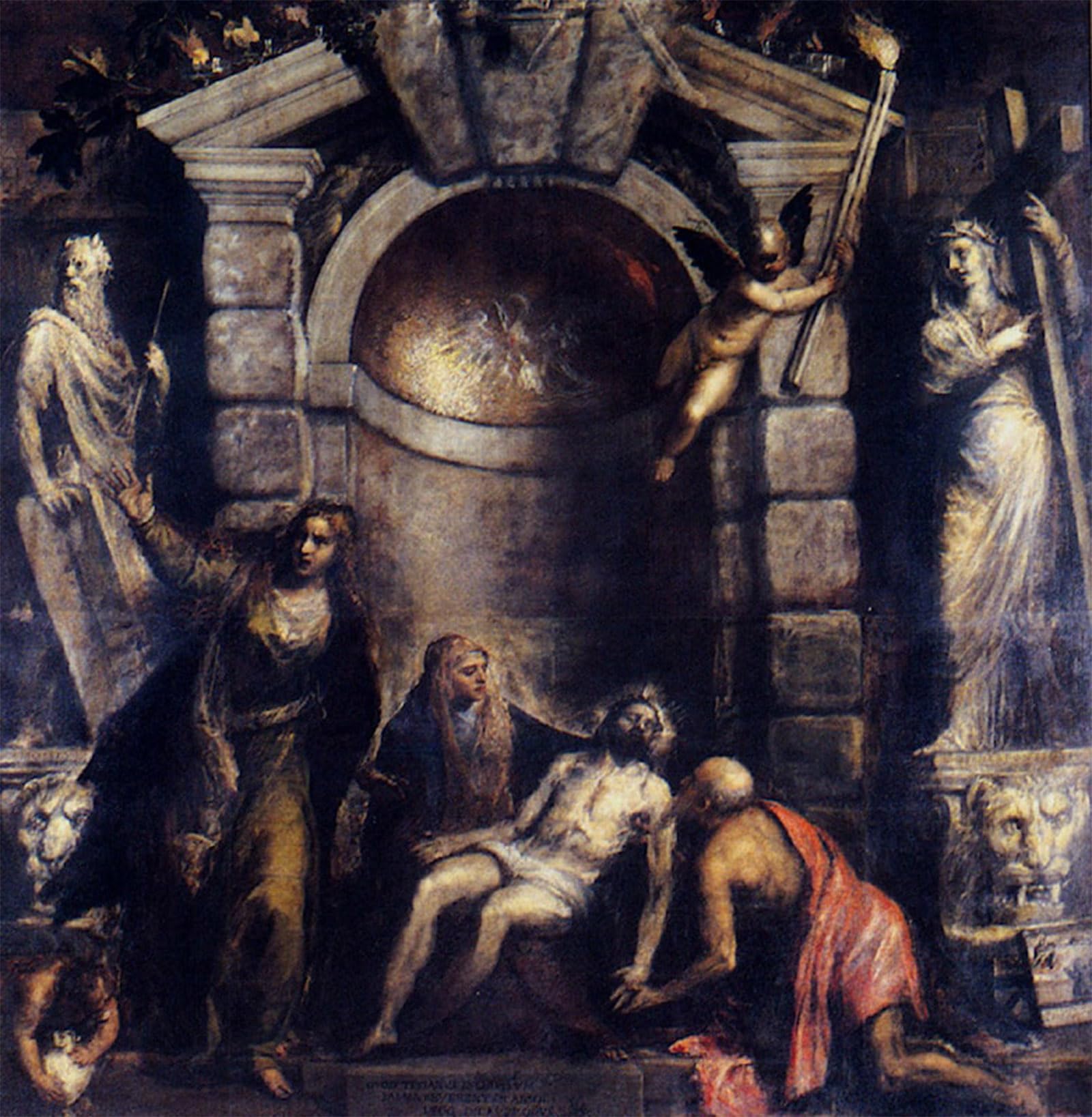 ARTXLXXBN Famous Painting Art Wall Decor Abstract Art Picture Pieta Titian Animal Pictures for Home Decor 60x90cm