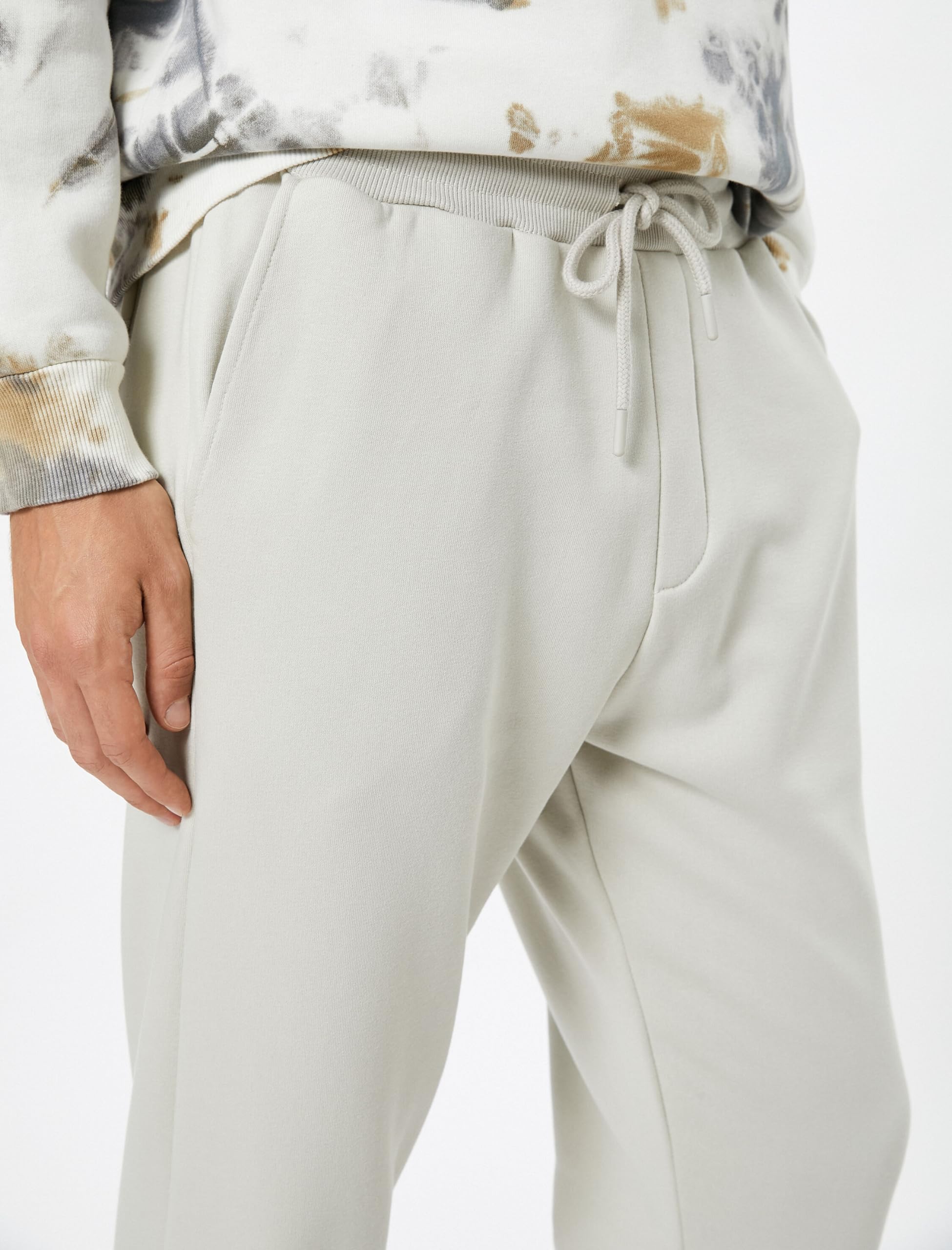 Koton Drawstring Pocket Detail Jogger Sweatpants Pantalones de chándal para Hombre