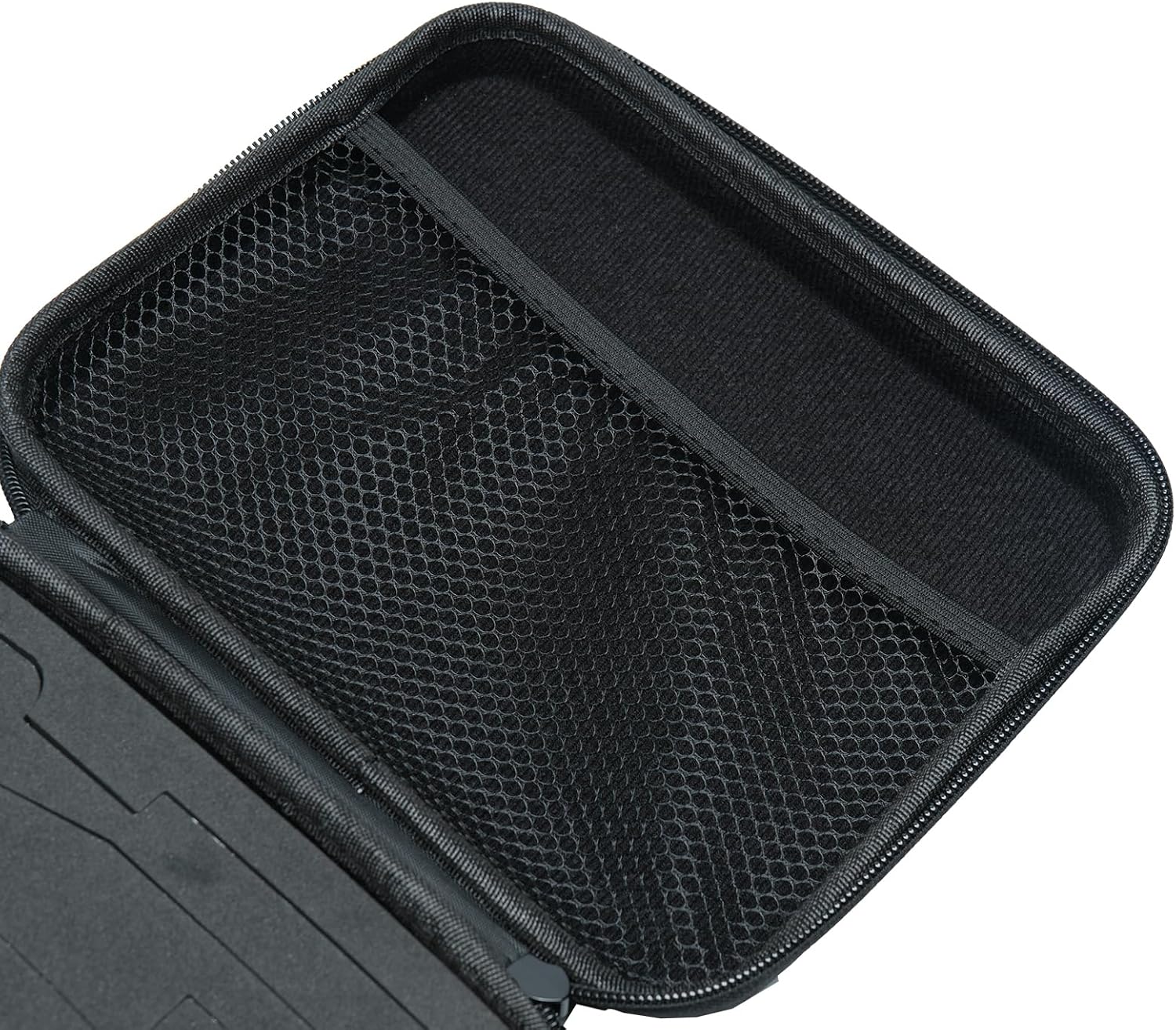 Radio Carrying Travel Case Compatible with Baofeng UV-5R 5RA 5RE 5RM 5RTP BFF8 F8HP DM-5R Protect Dual Band Two Way Radio Thickened Sponge,Black