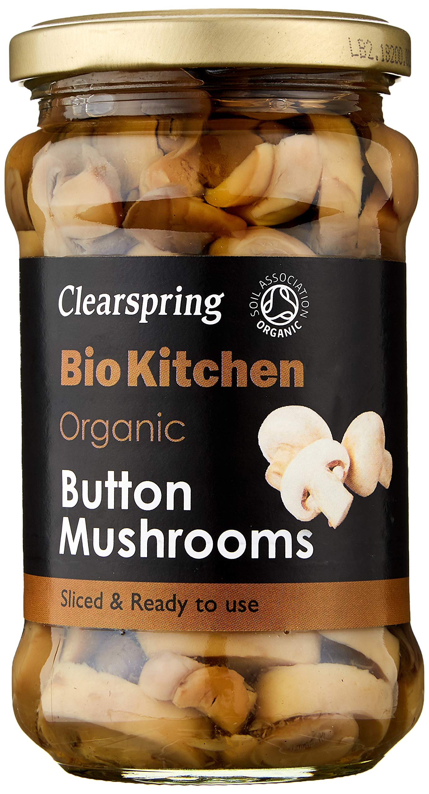 Clearspring Bio Kitchen Organic Button Mushrooms 280g