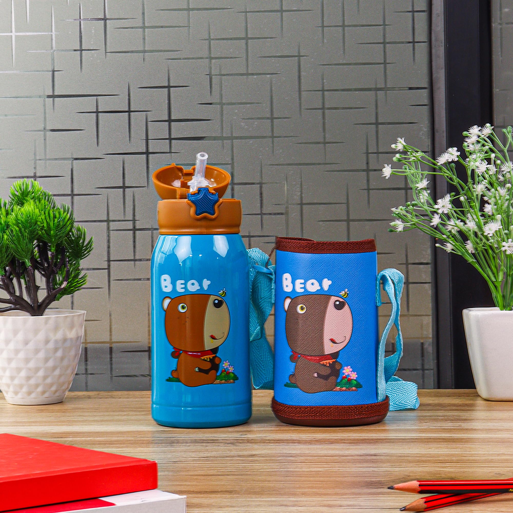 See full amazon price history chart for Femora Kids Bear Design Hot & Cold Thermosteel Water Bottle, Kids Double Walled Vacuum Insulated Stainless Steel Bottle with Bag, 550 ML, Blue Femora Kids Bear Design Hot & Cold Thermosteel Water Bottle, Kids Double Walled Vacuum Insulated Stainless Steel Bottle with Bag, 550 ML, Blue (B0CBRMK1PB) Amazon Price History, Amazon Price Tracker
