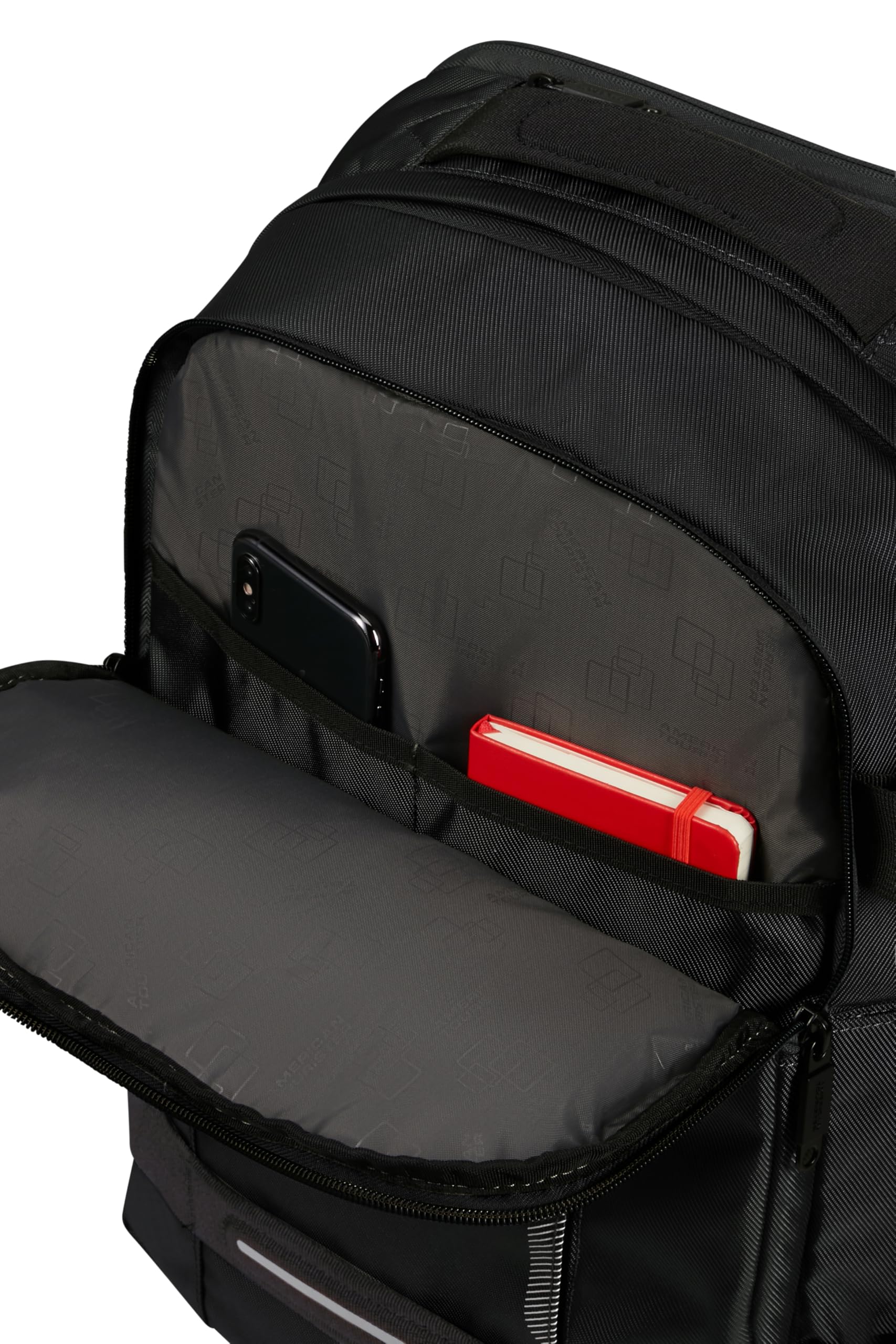 American Tourister Urban Track - Zaino porta PC 15.6" – 45 cm, 29 L - 3 scomparti grandi - Grande capacità - Ergonomico - Scomparto imbottito per laptop - Nero (Asphalt Black)