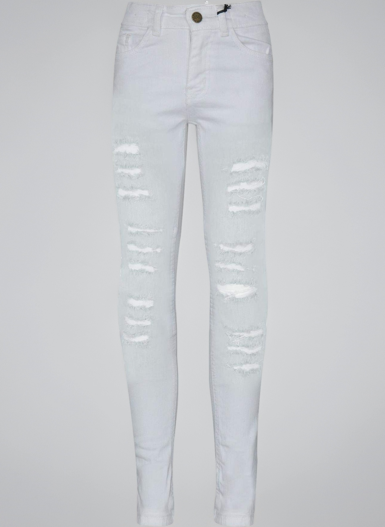 A2Z 4 Kids Girls Ripped Comfort Jeans Stretch Pants Lightweight Casual Fashion for Kids Age 3-14 Years