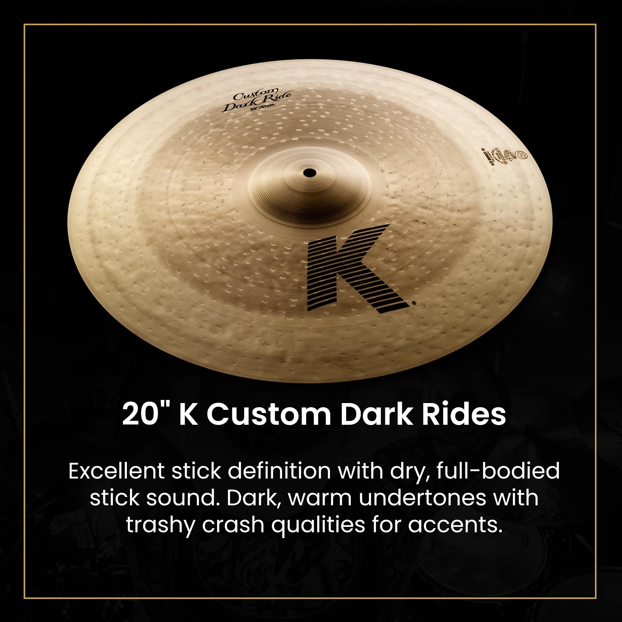 Amazon.co.jp: Zildjian K Custom Cymbal Set, inch (KCD900) : 楽器