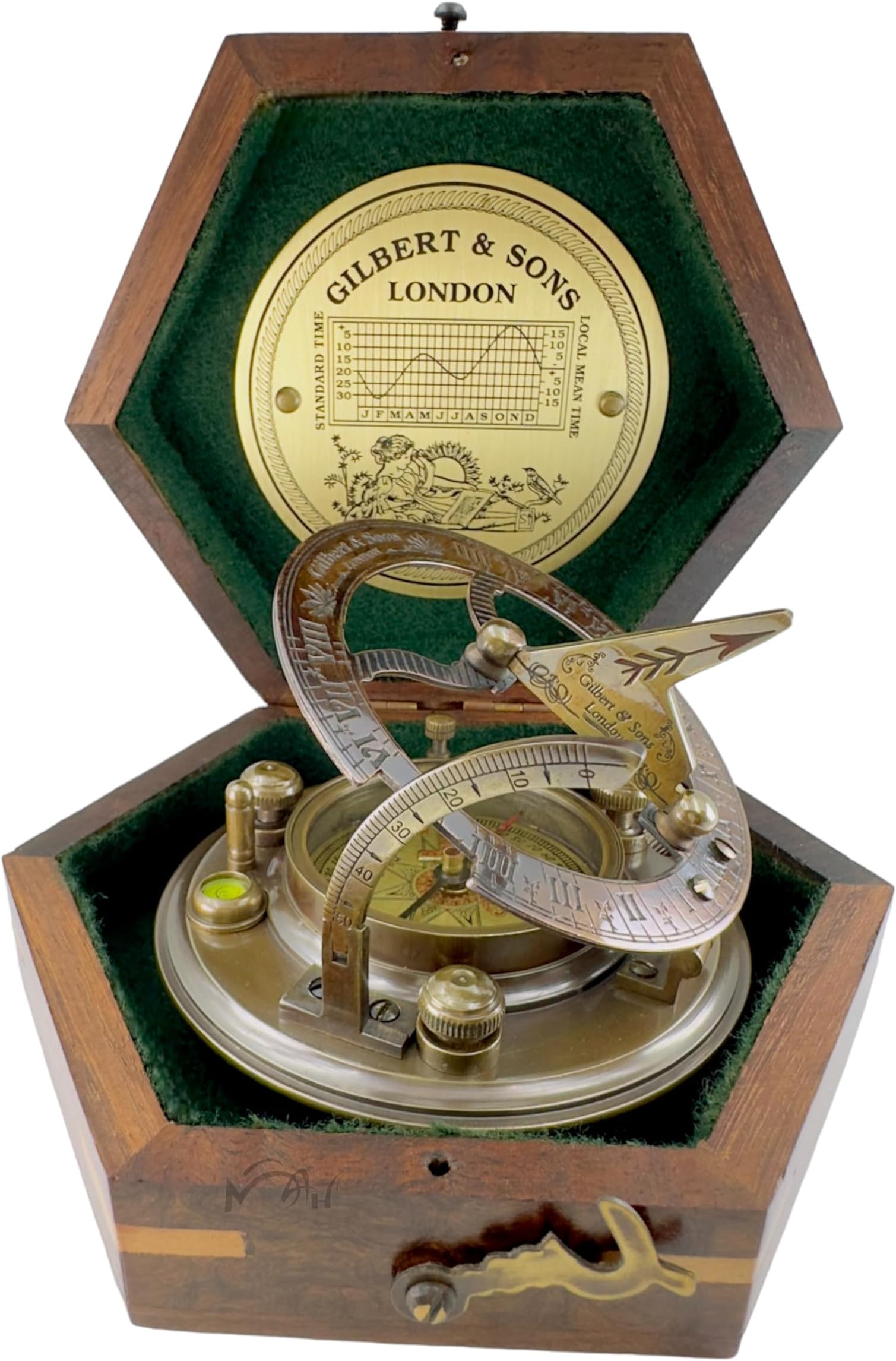 Ideas for Men Xmas 5 Inch Perfectly Calibrated Large Sundial