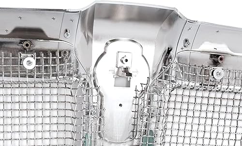 Miniatura 5 de KOZAK Marco de rejilla cromado con pantalla de insectos para Kenworth T880 PLUS Kenworth Logo Grill Emblema de parrilla, limpiaparabrisas de 2 x 22