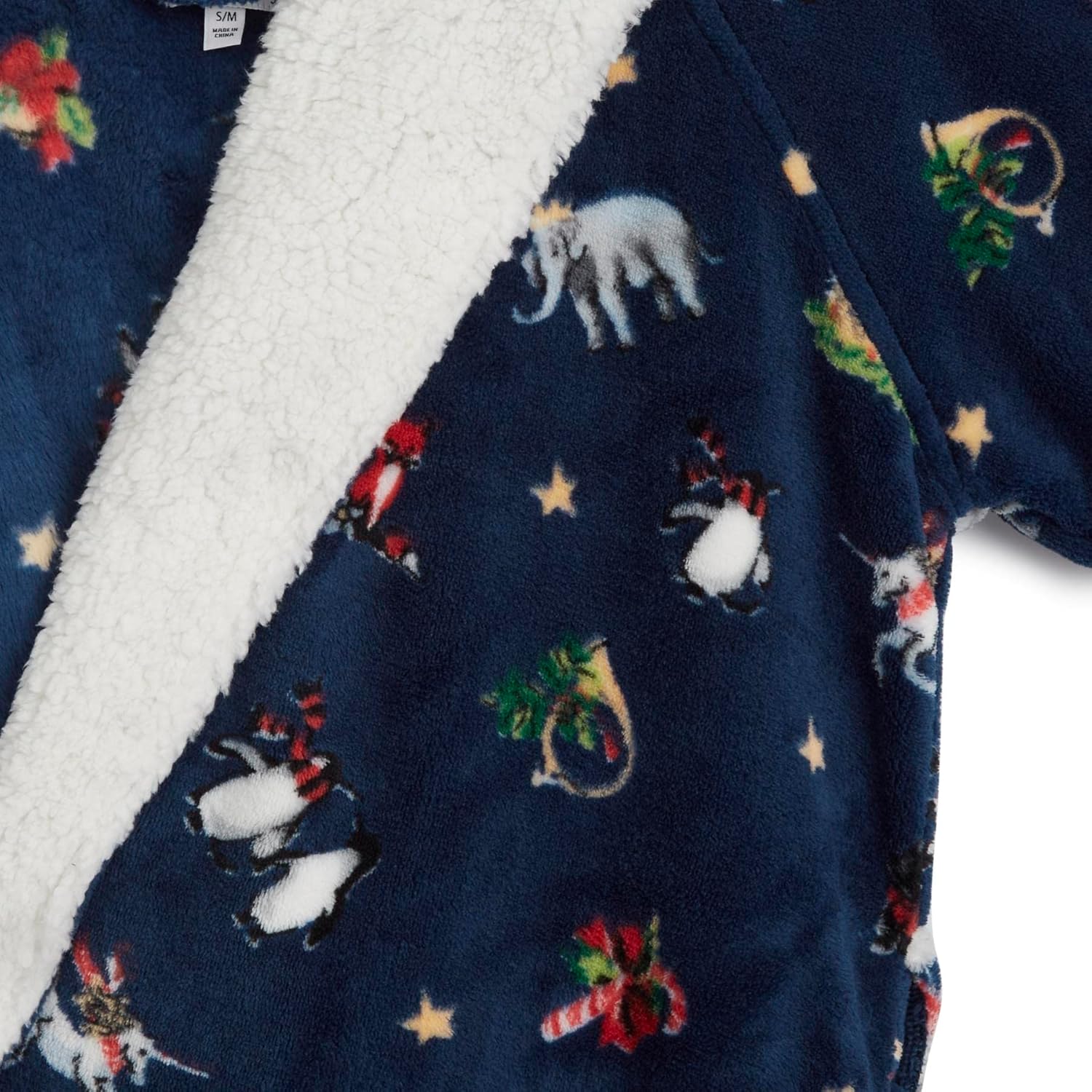 womens Cotton Cozy Knit Robe (Extended Size Range) - Image 3