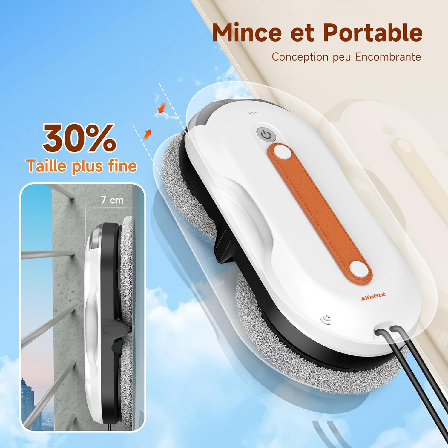 AlfaBot X7 Pro Slim Design