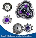 HQ8 Replacement Blades Compatible with Philips Norelco Aquatec Shavers – 3 Pack,Razor Blades for PT720 PT730 AT880 At830 AT810 AT815 Electric Razors