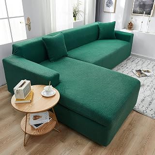 Housse de Canapé Extensible épaissir Canapé Forme L pour Chaise Longue, Canapé élastique Housses de Canapé Housse de Canapé Exquis Housse de Protection Anti-dérapante pour Meubles
