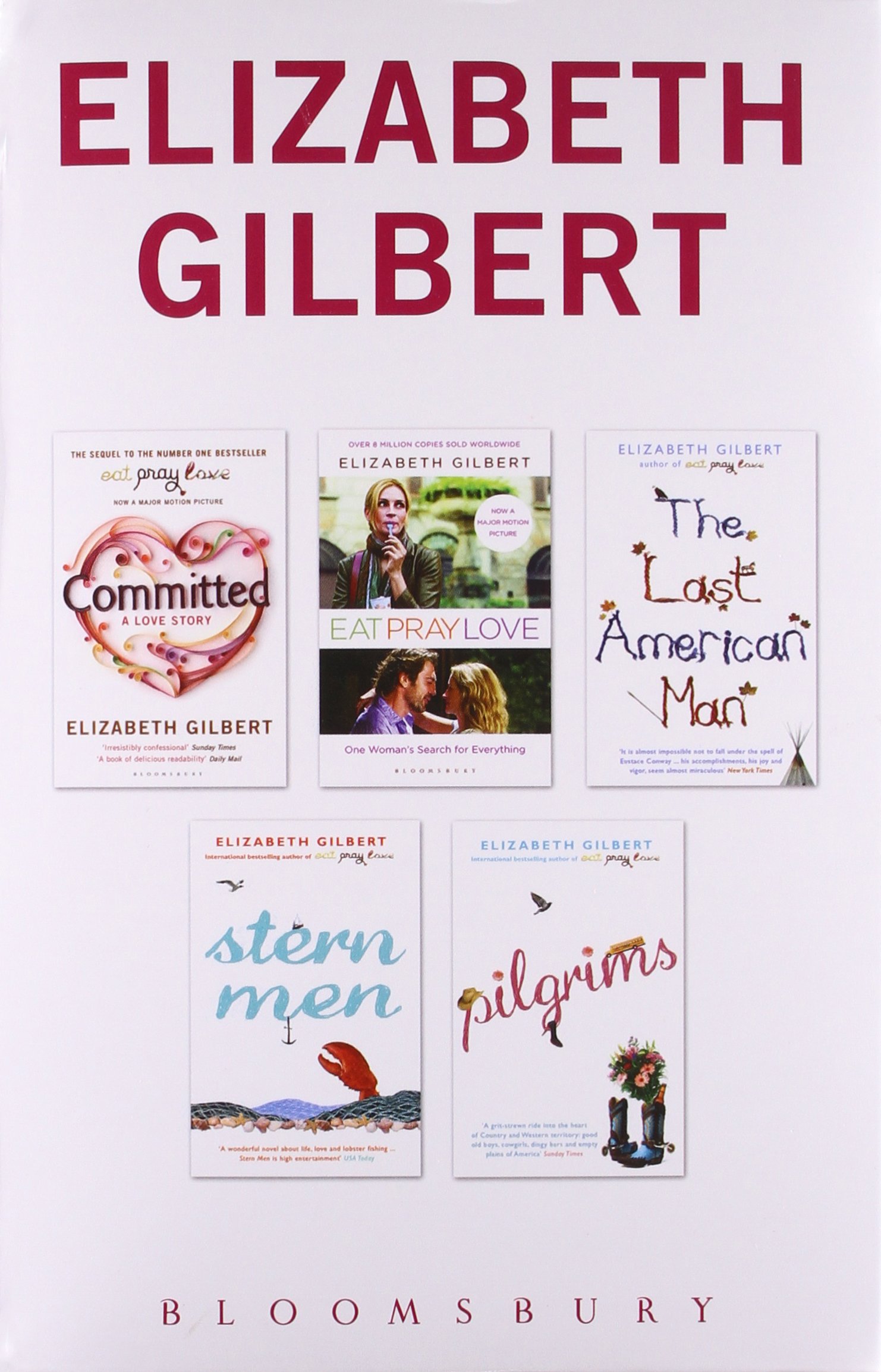 Elizabeth Gilbert(set of 5)