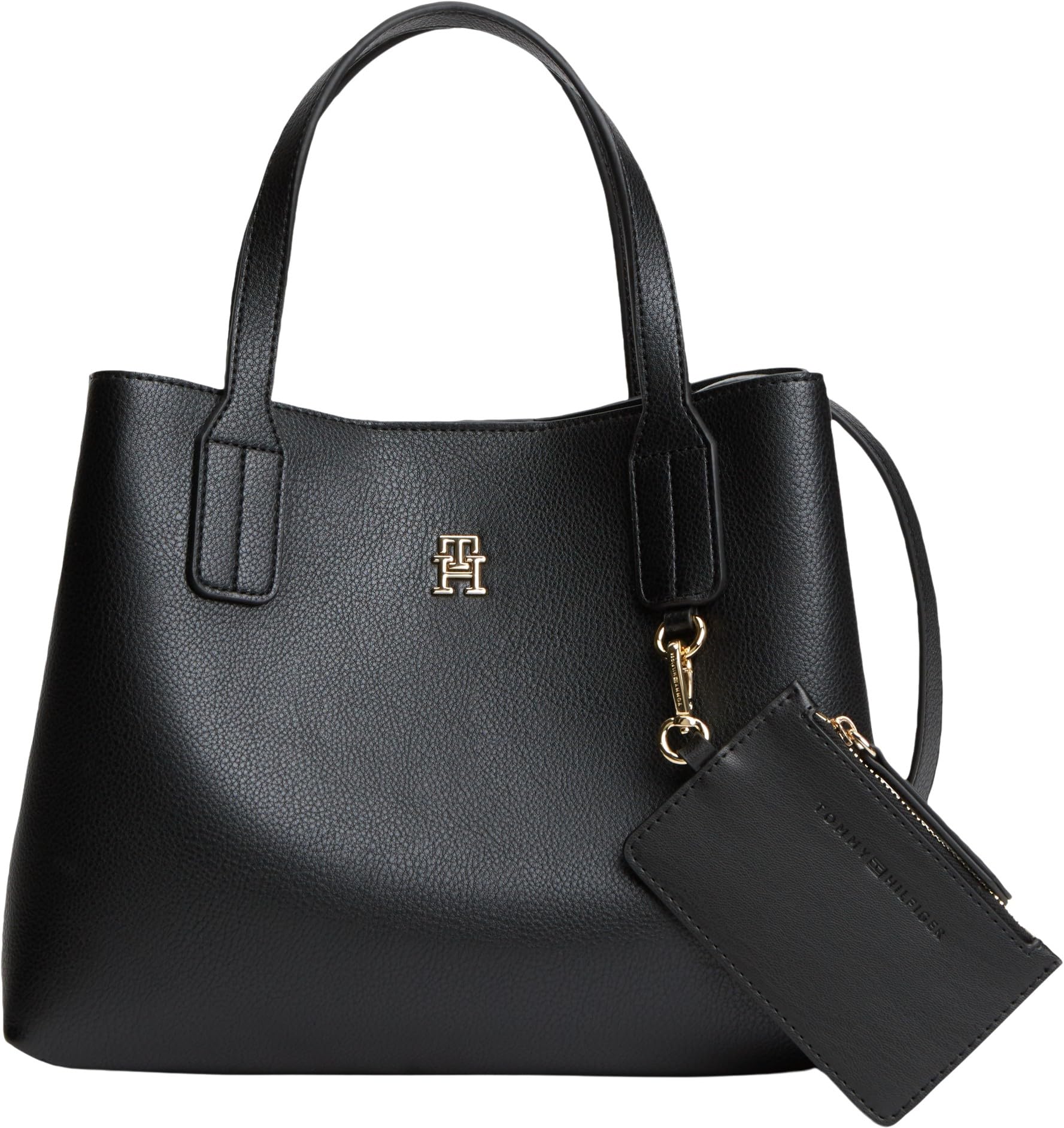 Tommy Hilfiger , Handbags, Female, Black, One Size, Icon Mini Satchel