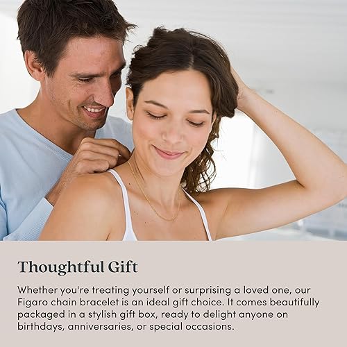 Miniatura 5 de KEZEF Collares de cadena Figaro de plata de ley de 0.059 in Cadenas de collar macizo, tamaños de 14 a 42 pulgadas, collares de plata de ley 925