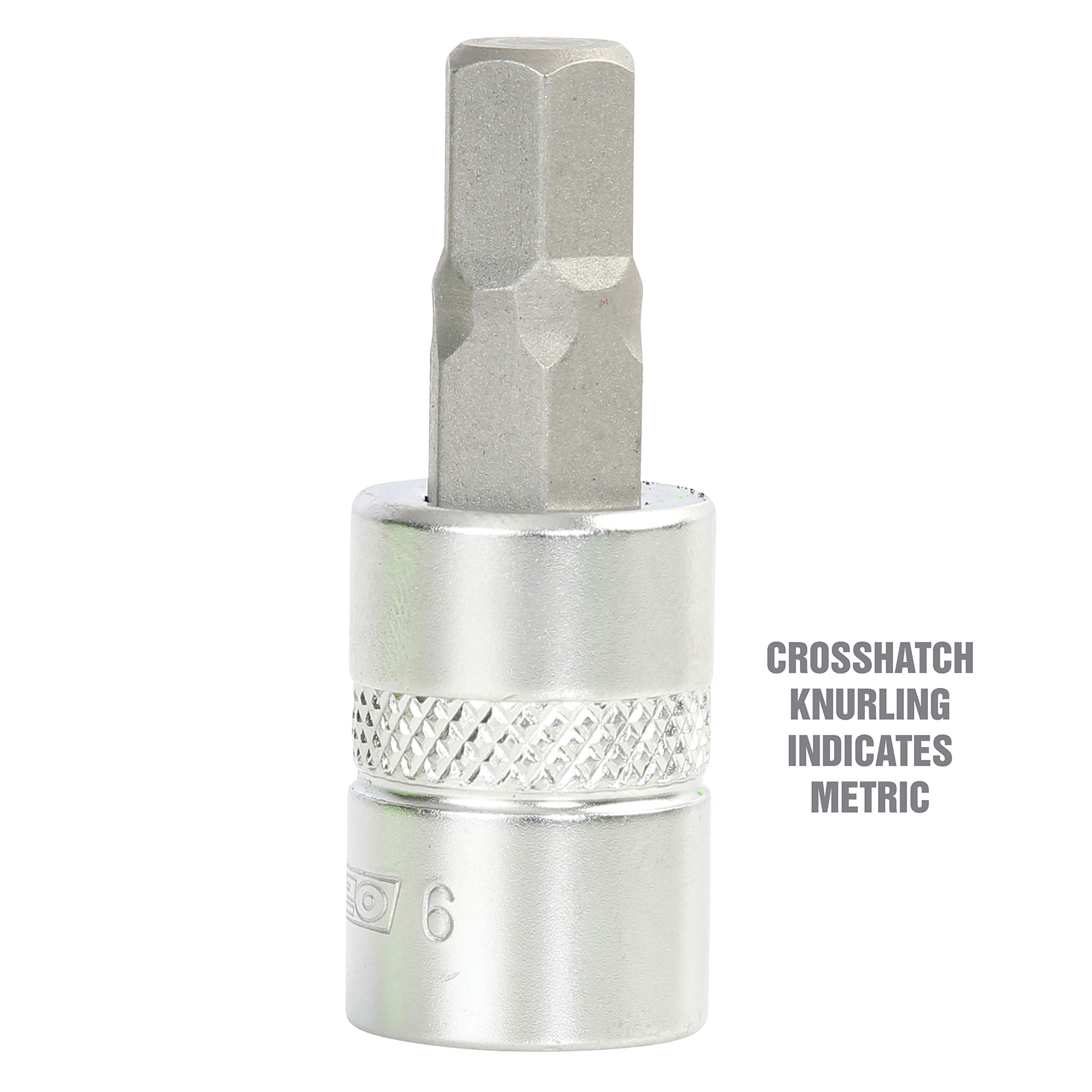 OEMTOOLS 23990 26 Piece Master Hex Bit Set, Hex Bit Organizer, Allen