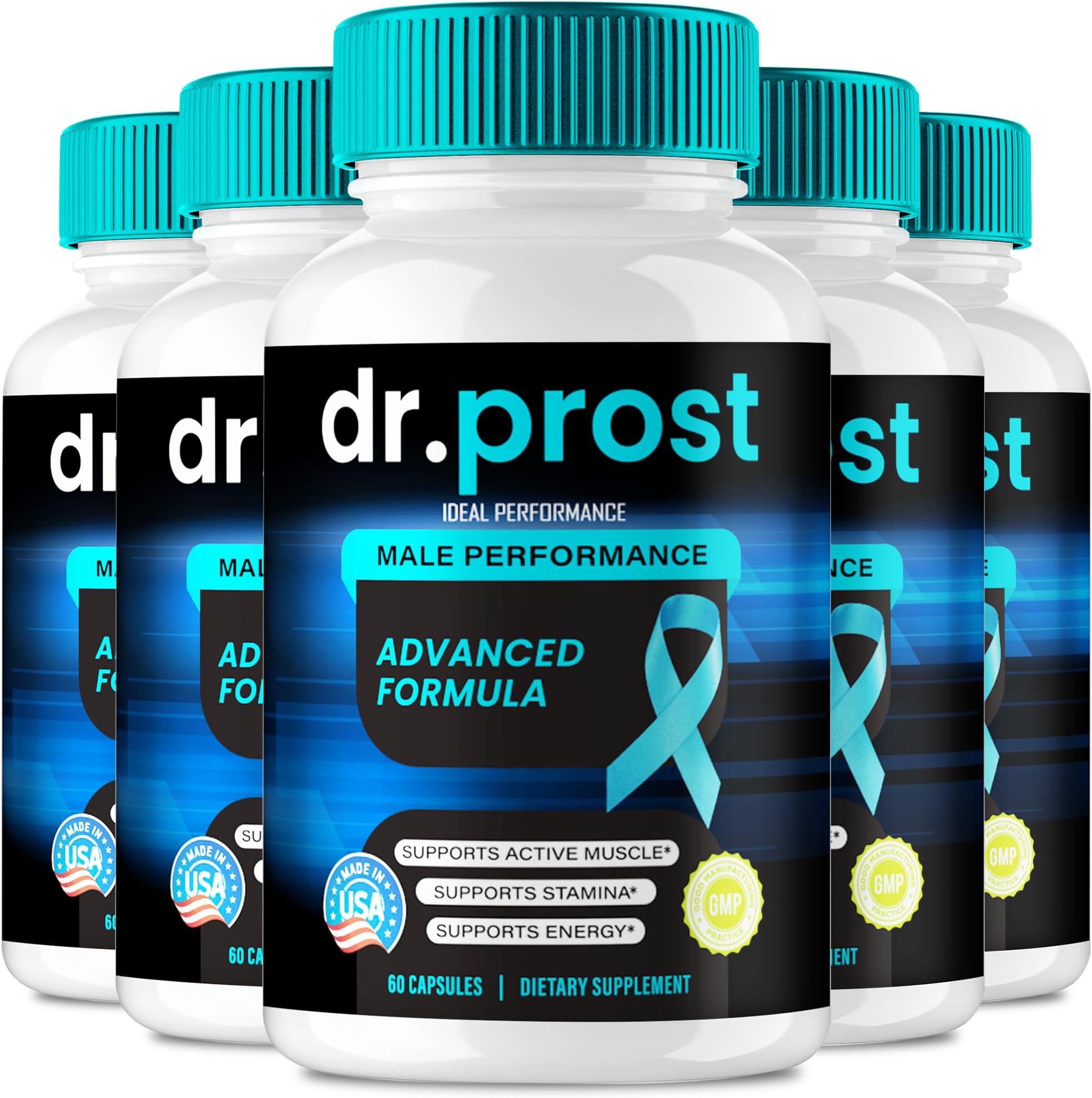 Dr. Prost Capsules, Advanced Dr. Prost Prostate Health Supplements, Bladder Comfort & Daily Urinary Support, Maximum Strength for Wellness & Comfort, Natural Support Dr.Prost Reviews (5 Pack)