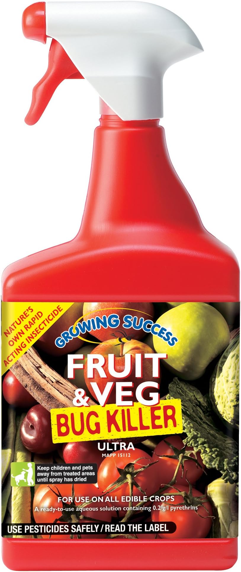Growing Success Fruit & Veg Bug Killer 800ml Spray