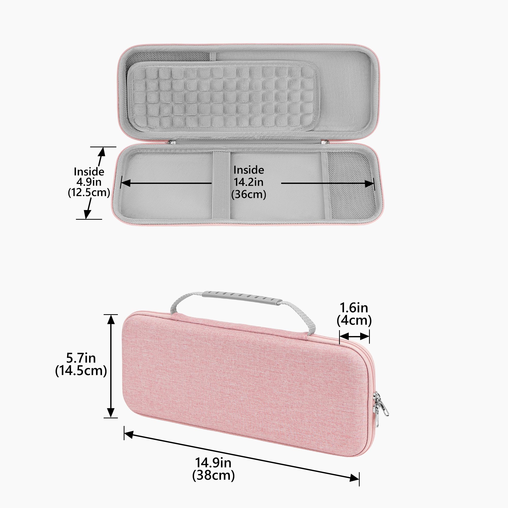 Amazon.com: GEEKRIA Hard Shell Travel Carrying Case, Compatible