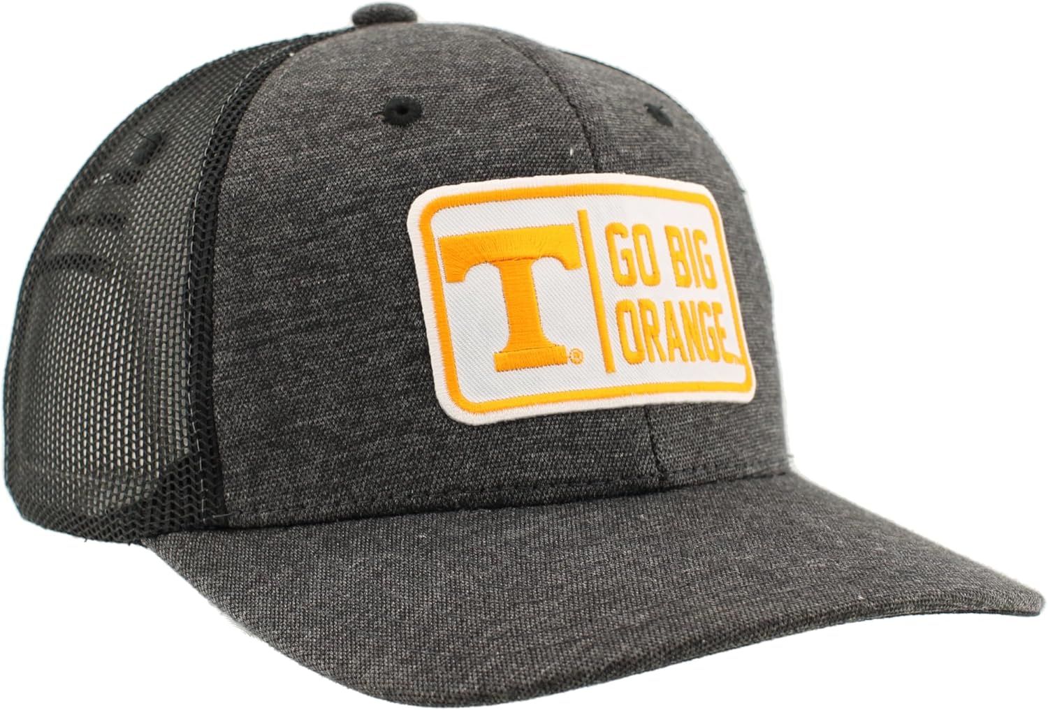Tennessee Volunteers NCAA Officially Licensed Trucker Hat Carson Patch Defer Black - Image 5