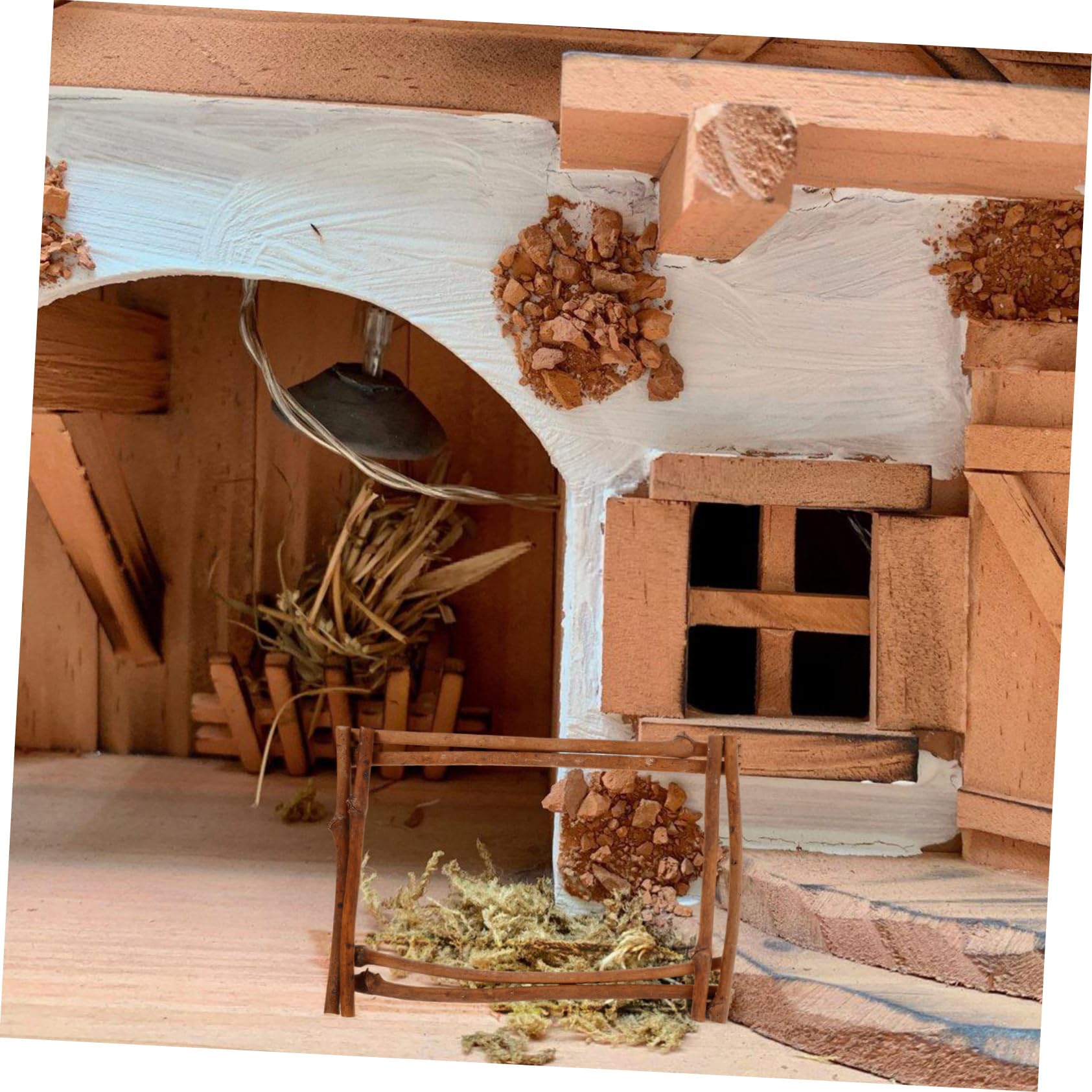 TOYANDONA 5St Hochzeitsbogenrahmen creative frame haustür deko Unfertiger Rahmen hochzeit deko vintage dekoration Bogenblumenhochzeit Puppenhaus-Hochzeitsbogen Puppenhaus-Bogenrahmen hölzern
