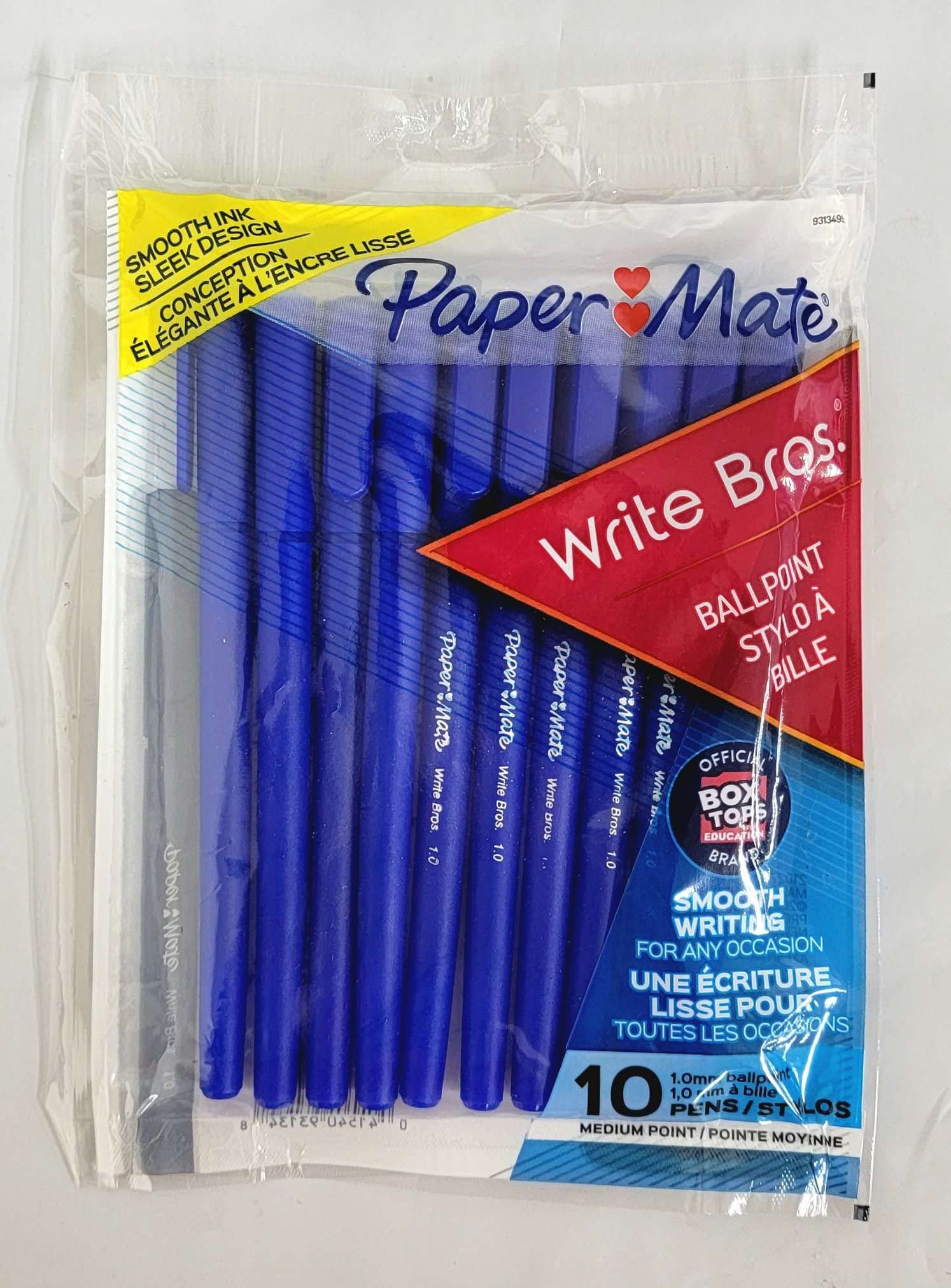 this is a pen  Amazon.com : Paper Mate 9313499 Blue Medium Tip Write