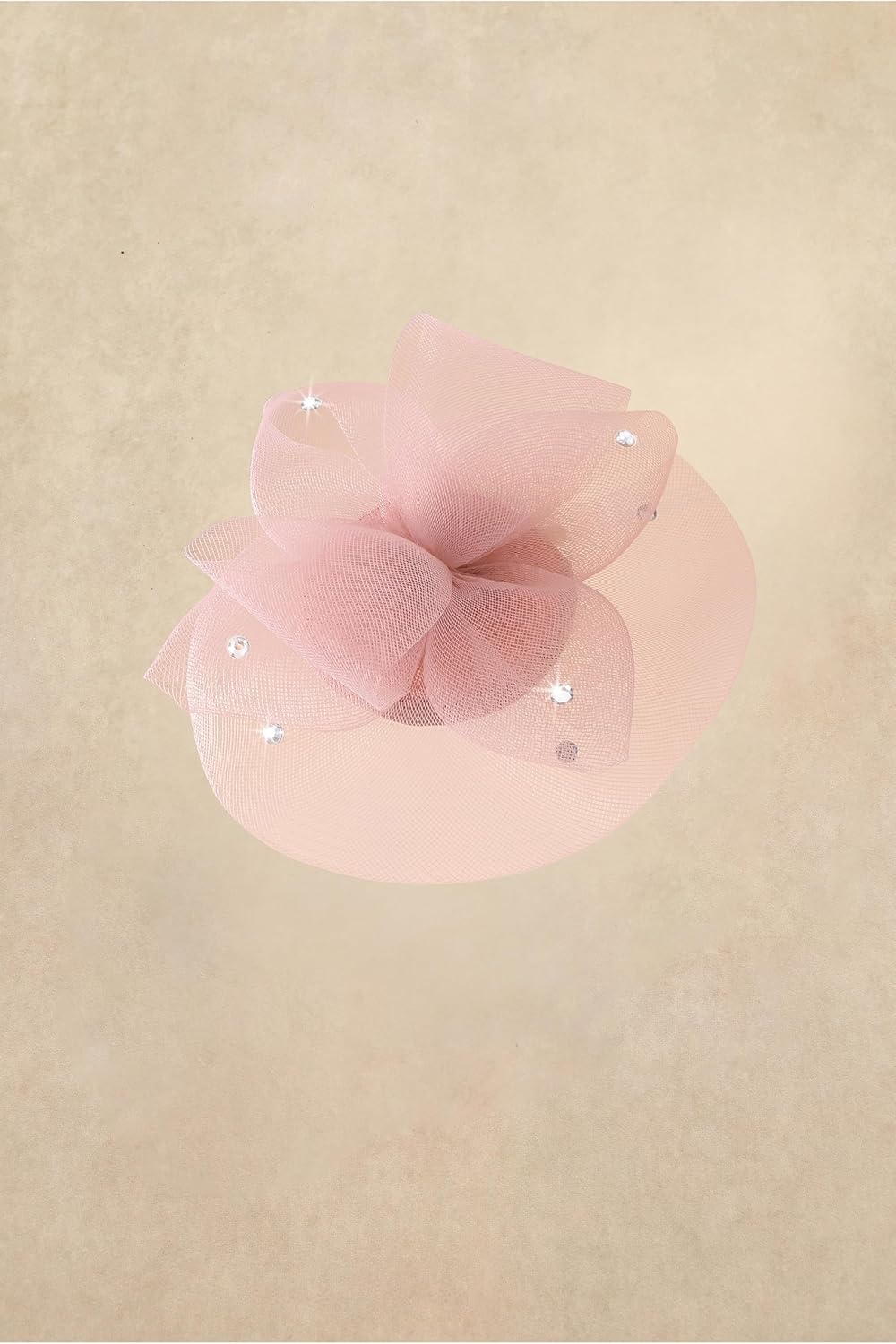 Fascinators Hats for Women - Kentucky Tulle Derby Tea Party Pillbox Hat for Cocktail Wedding Party with Hair Clip - Image 2