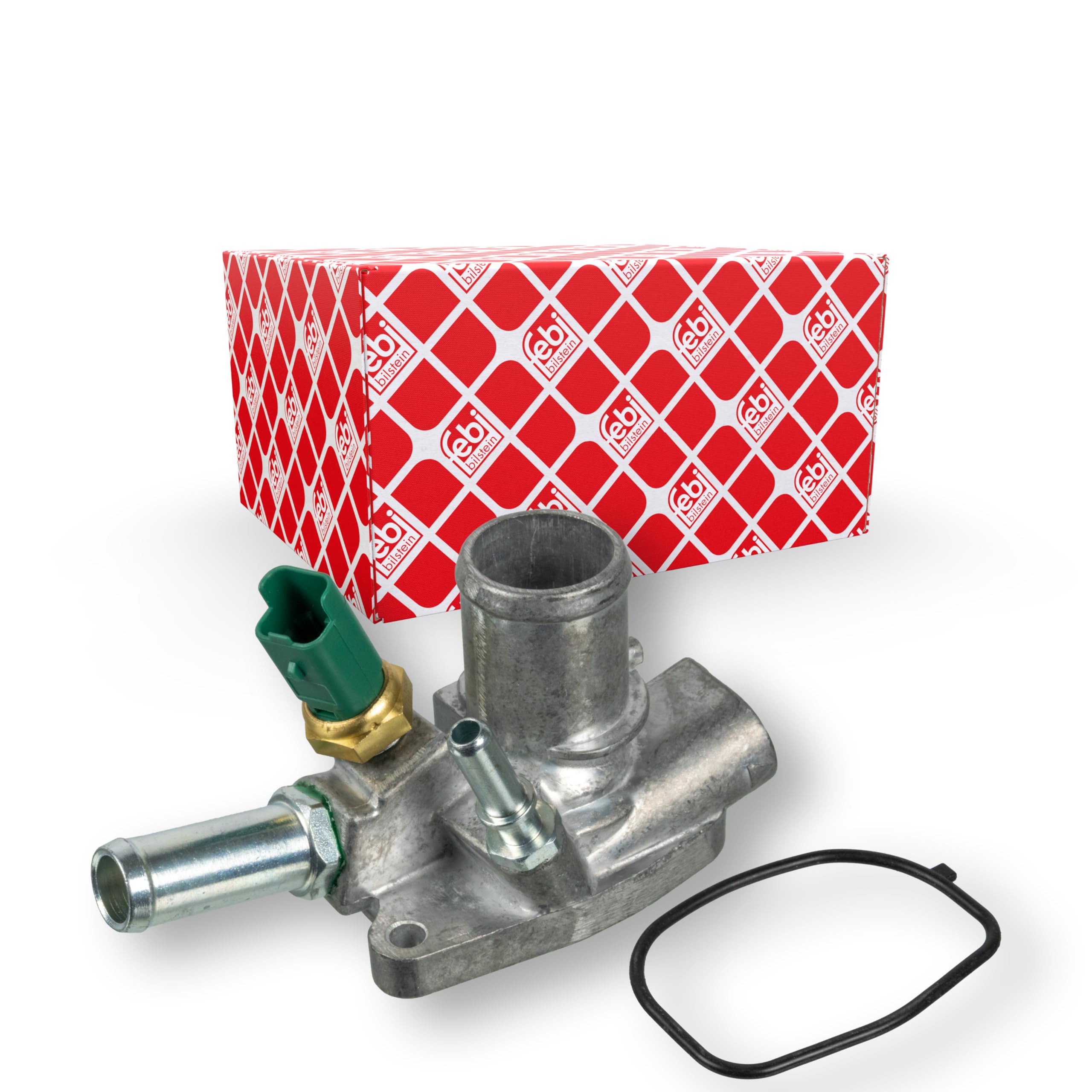 FEBI BILSTEIN Termostato, Refrigerante 174395 Compatibile con: ALFA ROMEO MITO, FIAT BRAVO II, DOBLO Bus, DOBLO Cargo, DOBLO Pritsche/Fahrgestell, GRANDE PUNTO, LINEA, LANCIA DELTA III