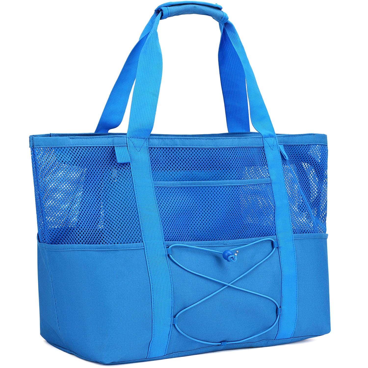 Fammart Large Mesh Beach Bag for Women, Oversized Beach tote Swim Pool Bag