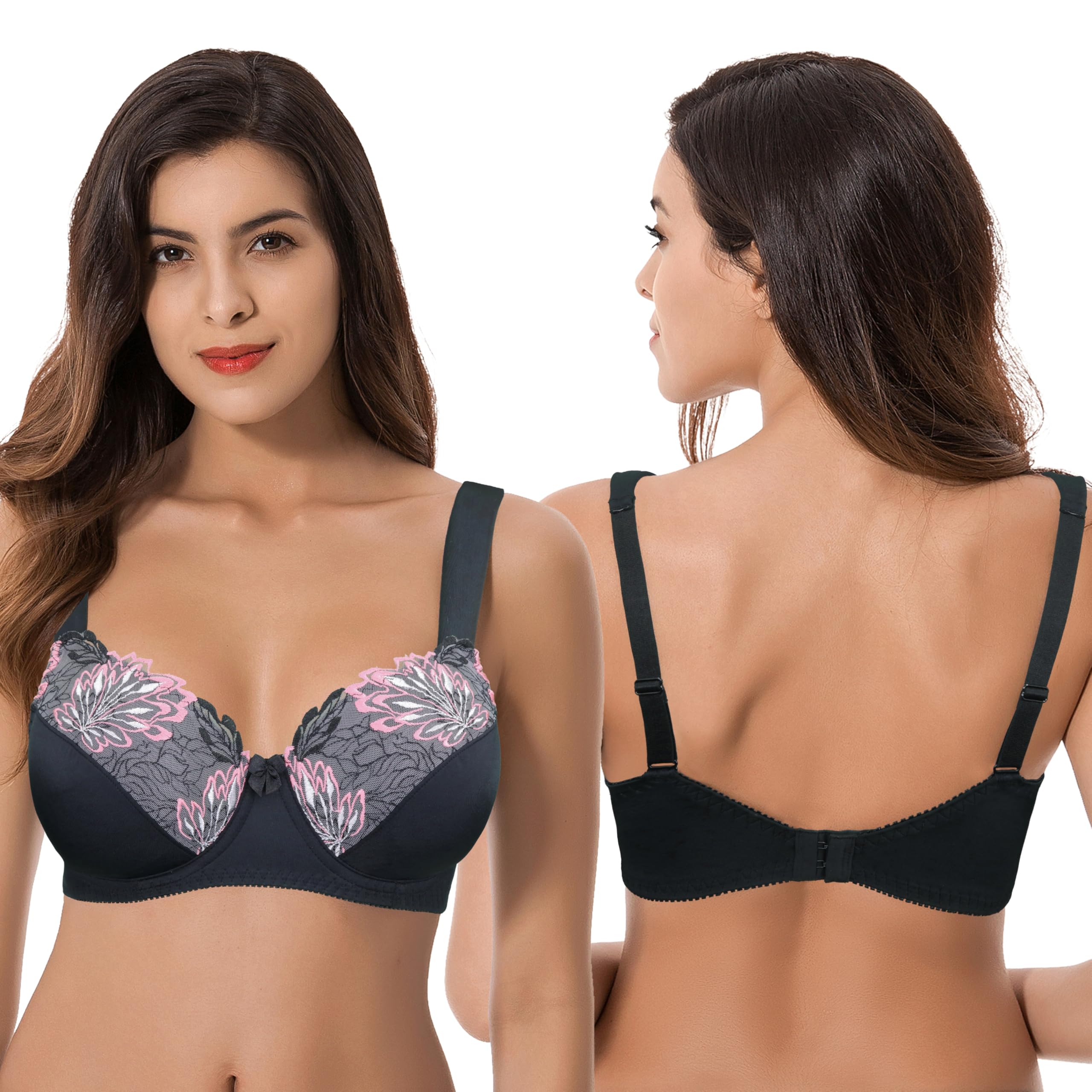 Curve Muse Sujetadores sin Forro con Aros y minimizador