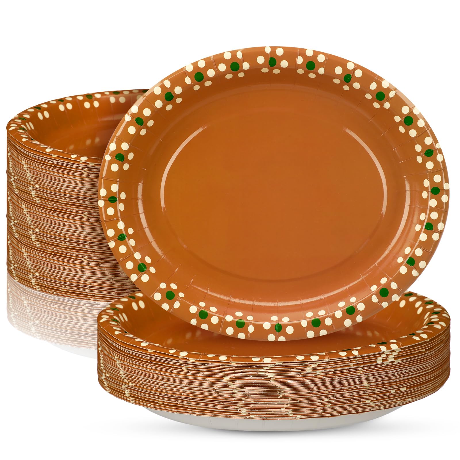 Yungyan 50 Pcs 12 Inch Cielito Lindo Party Plates Platos De Barro Mexicanos Paper Plates Baby Shower Cielito Lindo Party Supplies Mexican Plate