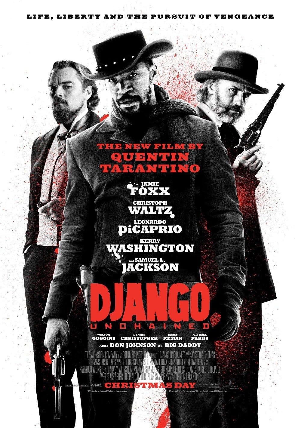 Bestweeks Django Unchained Movie Wall Home Decor Silk
